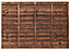 Grange Overlap 4ft Wooden Fence panel (W)1.83m (H)1.2m