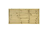 Grange Primo overlap Horizontal slat 3ft Wooden Fence panel (W)1.83m (H)0.9m, Pack of 3