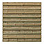 Grange Rodez Horizontal grooved slat Wooden Fence panel (W)1.8m (H)1.8m, Pack of 4