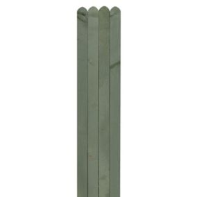 Grange Timber Fence post (H)1.8m, Pack of 4