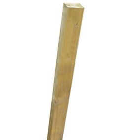 Grange Timber Fence post (H)2.4m, Pack of 5