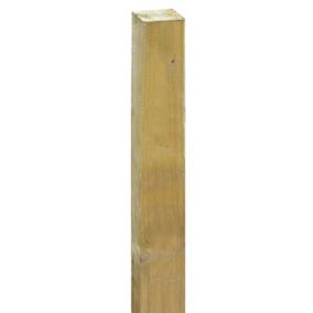 Grange Timber Green Fence post (H)1.8m, Pack of 6