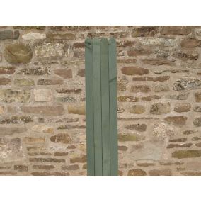 Grange Timber Green Fence post (H)1.8m, Pack of 6