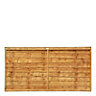 Grange Traditional Lap 3ft Wooden Fence panel (W)1.83m (H)0.9m, Pack of 5