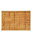 Grange Traditional Lap 4ft Wooden Fence panel (W)1.83m (H)1.2m, Pack of 4