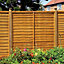 Grange Traditional Lap 4ft Wooden Fence panel (W)1.83m (H)1.2m, Pack of 5