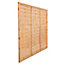 Grange Traditional Lap Pressure treated 4ft Wooden Fence panel (W)1.83m (H)1.2m