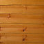 Grange Traditional Overlap Horizontal slat 3ft Wooden Fence panel (W)1.83m (H)0.9m