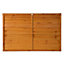 Grange Traditional Overlap Horizontal slat 4ft Wooden Fence panel (W)1.83m (H)1.22m
