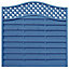 Grange Woodbury Horizontal slat Wooden Fence panel (W)1.8m (H)1.8m, Pack of 4