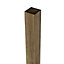 Grange Wooden Post (H)2.4m (W)90mm, Pack of 6