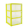 Green 3 drawer Tower unit