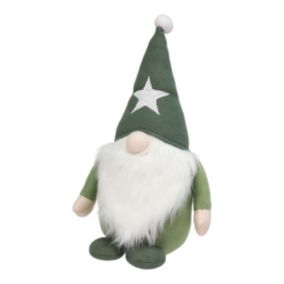 Green Gonk character with star Christmas decoration