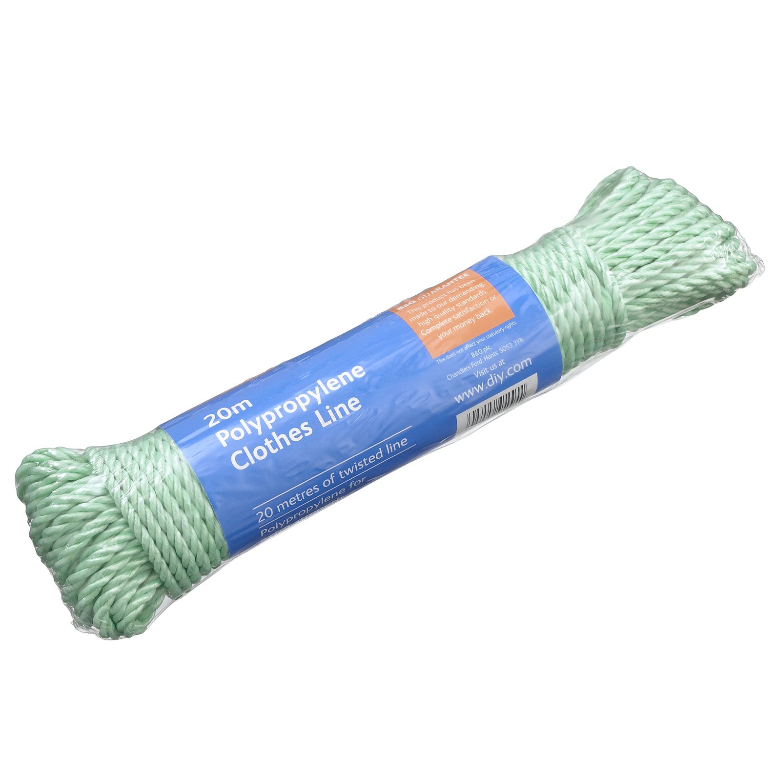 Washing Line Rope - Thick Strong - Plastic PVC Cover Garden Outdoor Clothes  Line 10m -30m HTUK® (20m Washing Line Rope)