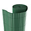 Green Polyvinyl chloride (PVC) Garden screen (H)1m (W)3m