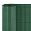 Green Polyvinyl chloride (PVC) Garden screen (H)1m (W)3m