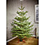 Green & red Metal & plastic 46cm Christmas tree stand 42cm