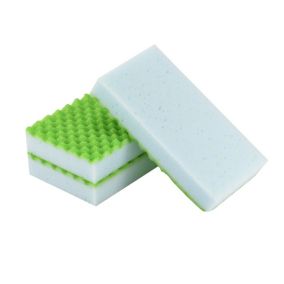 Green Synthetic sponge scourer, Pack of 3