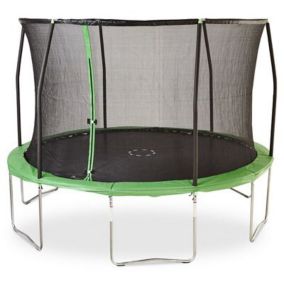Green Trampoline & enclosure