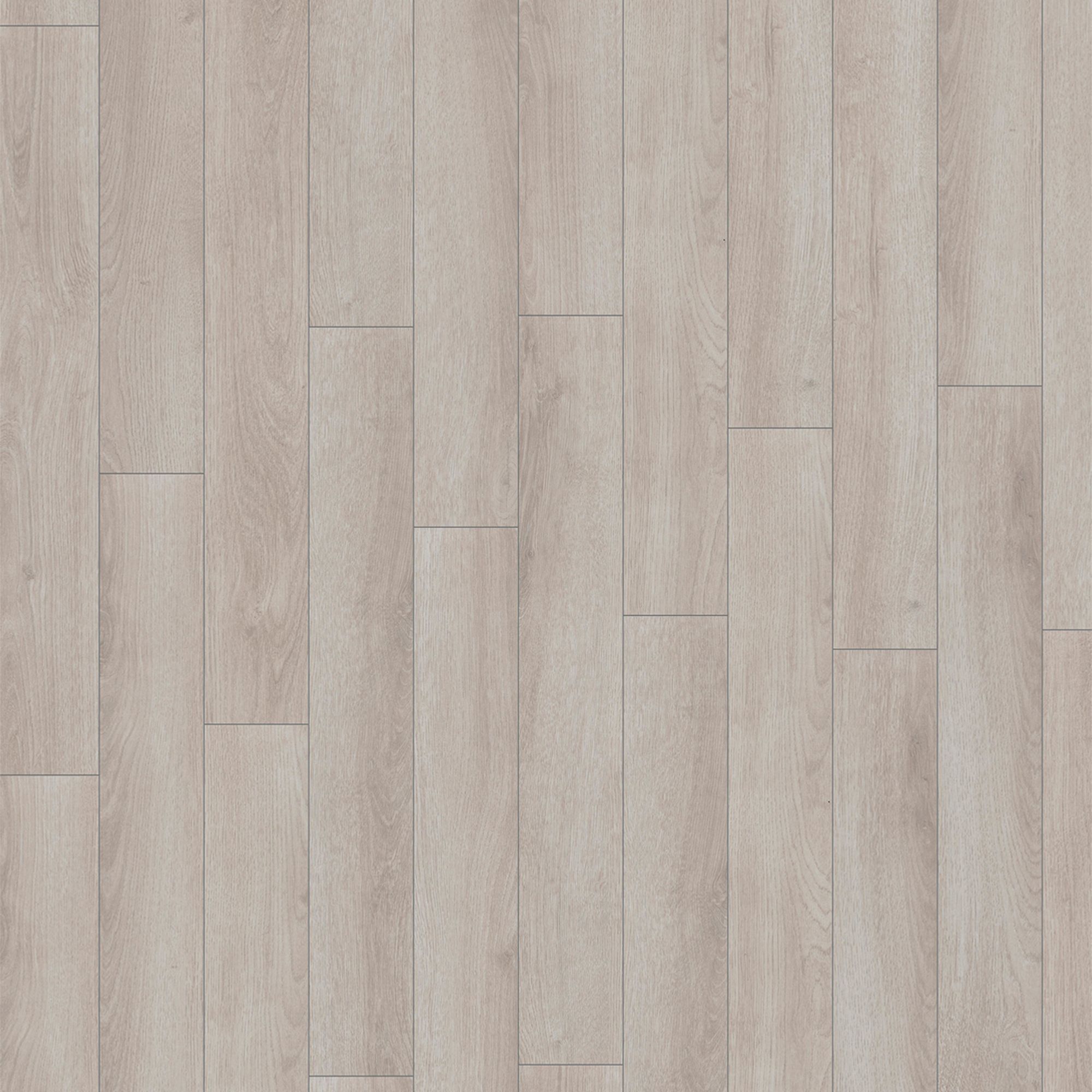 Grey Authentic oak effect Laminate Flooring, 2.4m²
