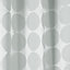 Grey Circular Shower curtain (L)2000mm