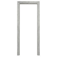 Grey Internal Door frame, (H)1981mm x (W)686mm