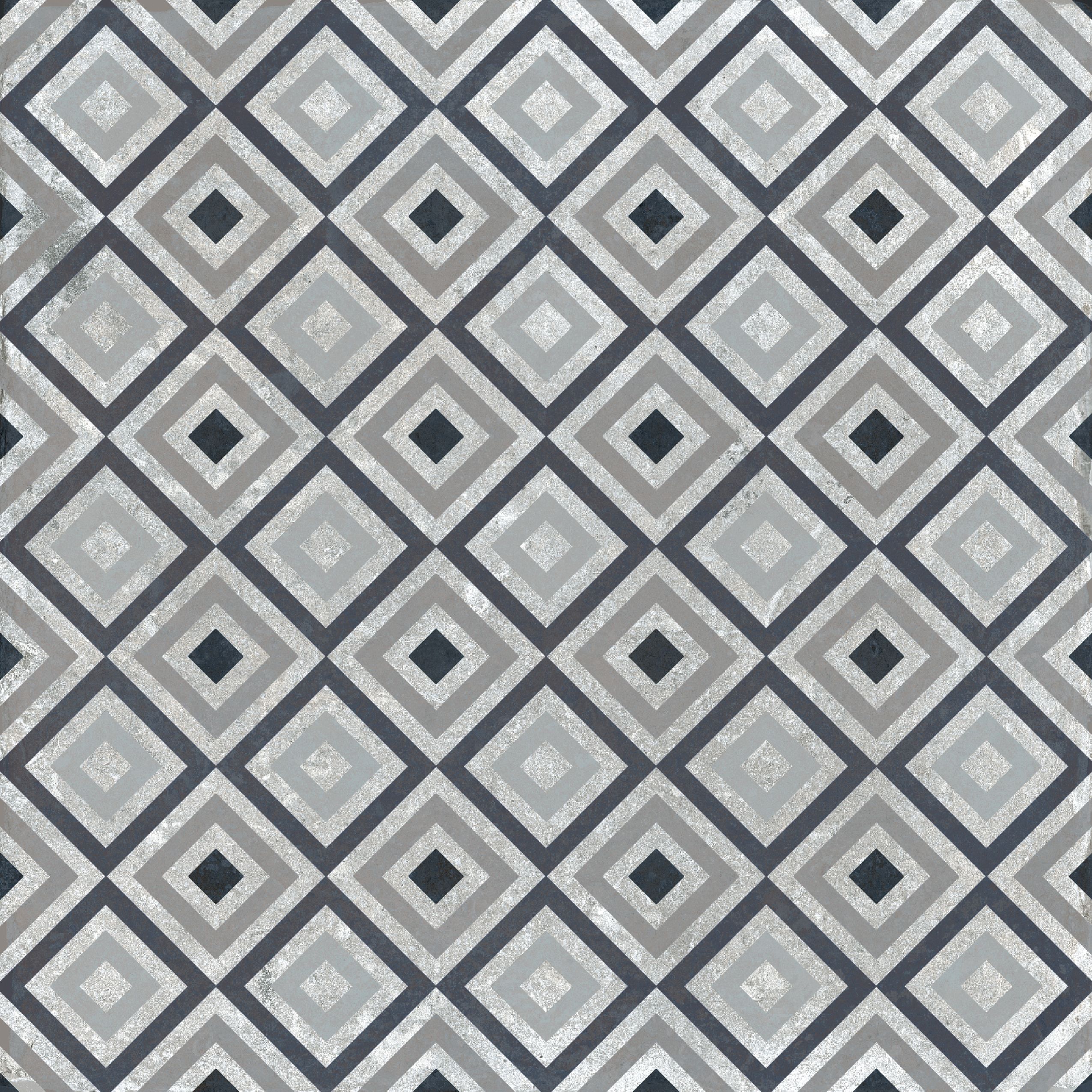 Grey Matt Concrete effect Porcelain Wall & floor Tile, Pack of 26, (L)200mm (W)200mm