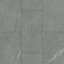 Grey Matt Slate effect Porcelain Outdoor Tile, Pack of 6, (L)600mm (W)300mm