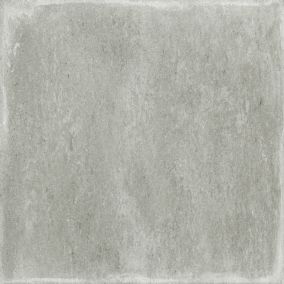 Grey Matt Stone effect Ceramic Wall Tile, Pack of 17, (L)400mm (W)150mm