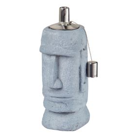 Grey Moai Oil burner (H)310mm