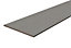 Grey Oak effect Fully edged Chipboard Furniture board, (L)0.8m (W)300mm (T)18mm
