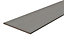 Grey Oak effect Fully edged Chipboard Furniture board, (L)0.8m (W)400mm (T)18mm