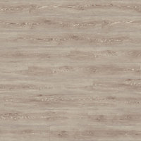 Grey Oak effect PVC Luxury vinyl click Luxury vinyl click flooring , (W)204mm