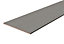 Grey Oak effect Semi edged Chipboard Furniture board, (L)2.5m (W)600mm (T)18mm