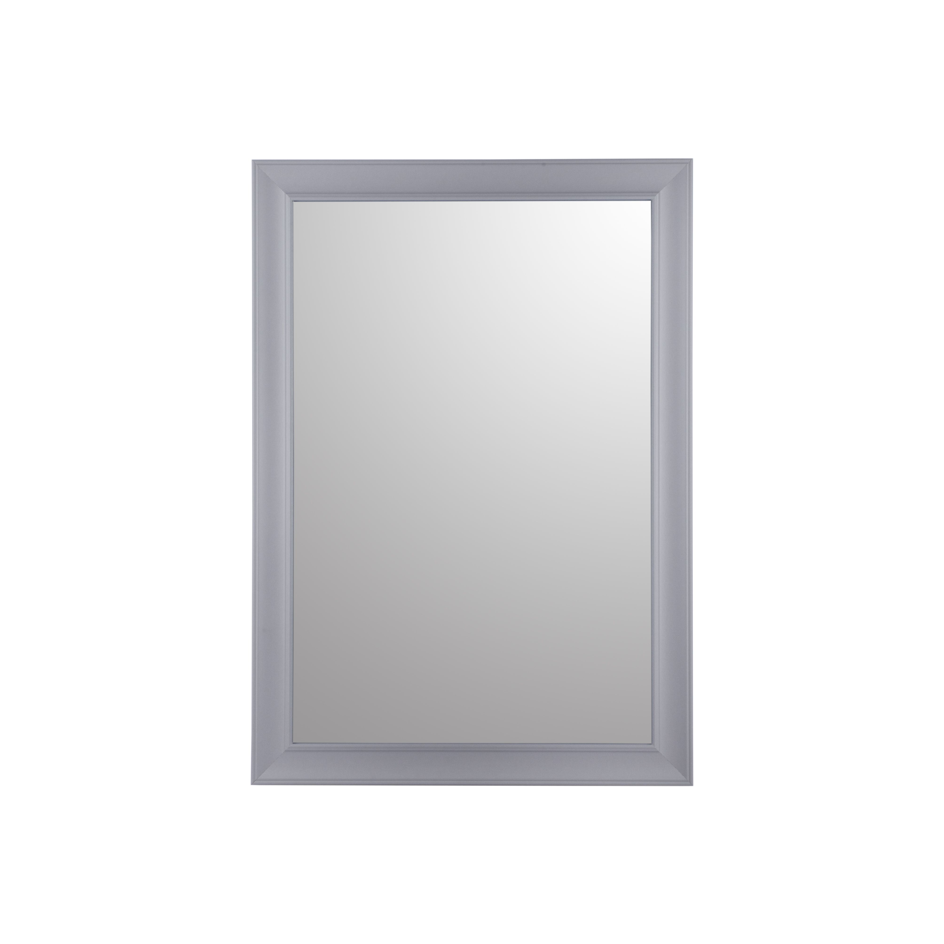 SKIP18C FRAMED MIRROR BLOCK GREY 35X95CM | Tradepoint 