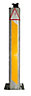 Grey Square Retractable Parking post, (H)670mm