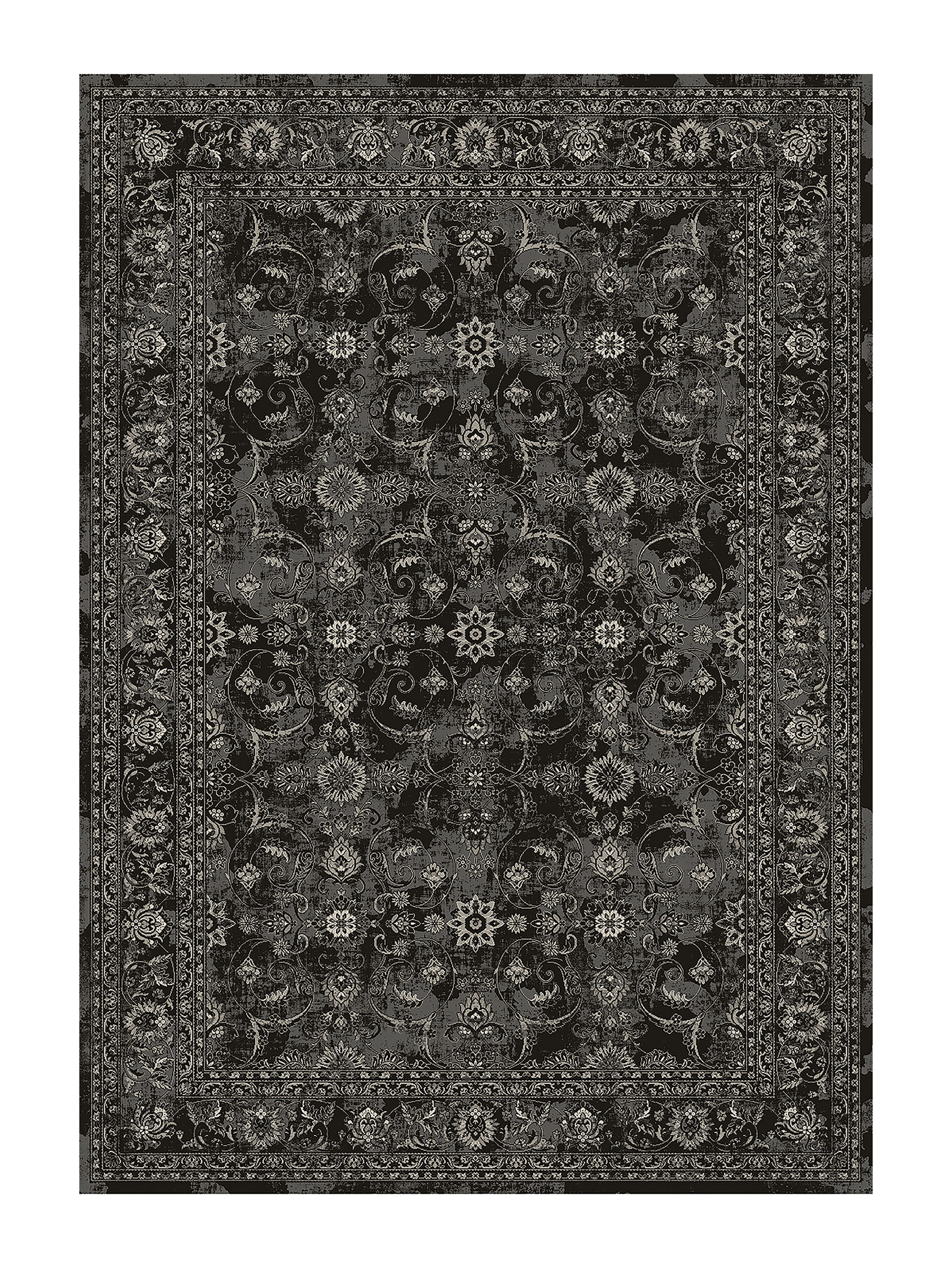 Grey Traditional Rug 230.7cmx160cm