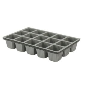 Grey Tray (L)35cm, Pack of 5