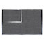 Grey Utility barrier Door mat, 120cm x 80cm