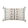 Grey & white Navajo Cushion (L)45cm x (W)45cm