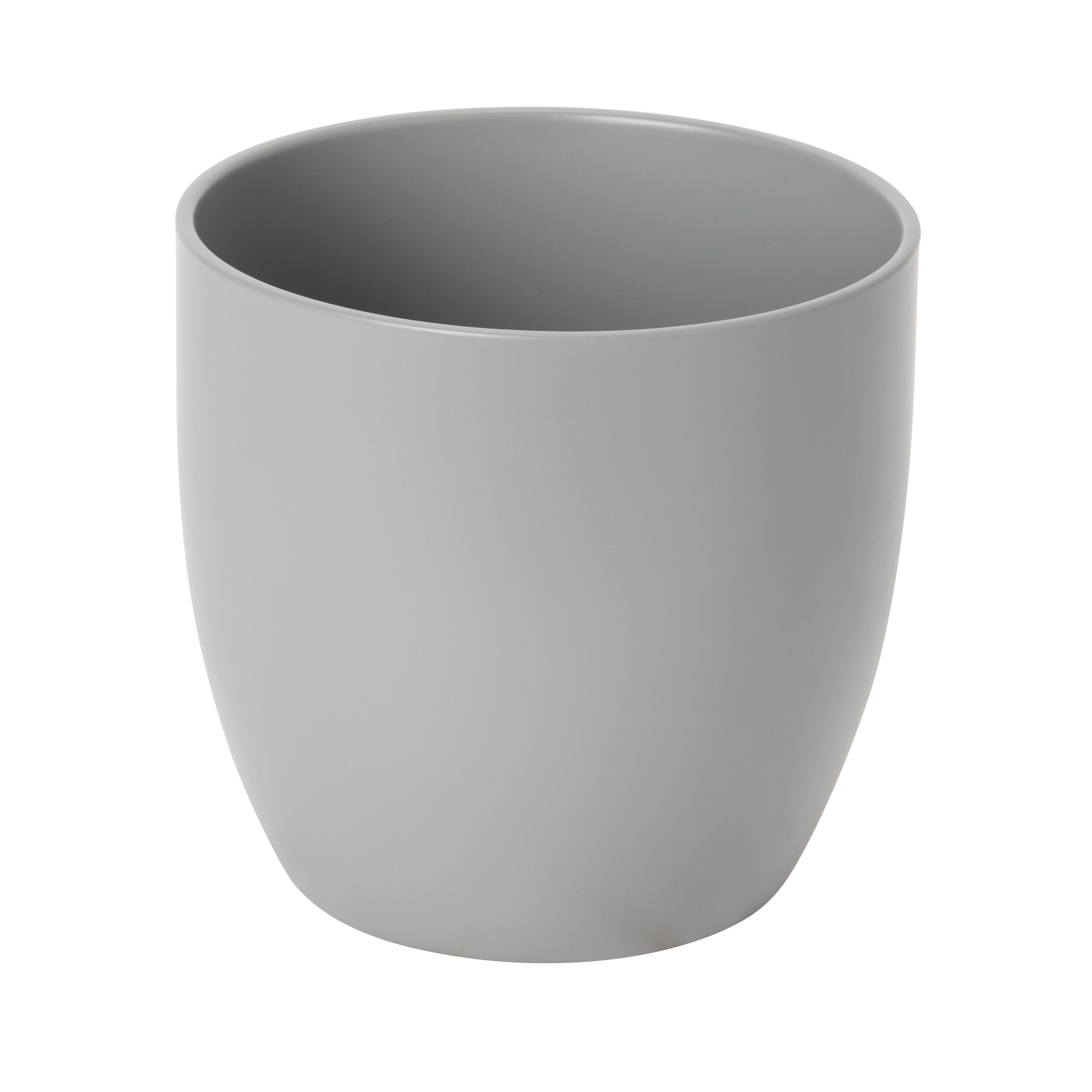 Griffin Ceramic Circular Plant pot (Dia)16.2cm