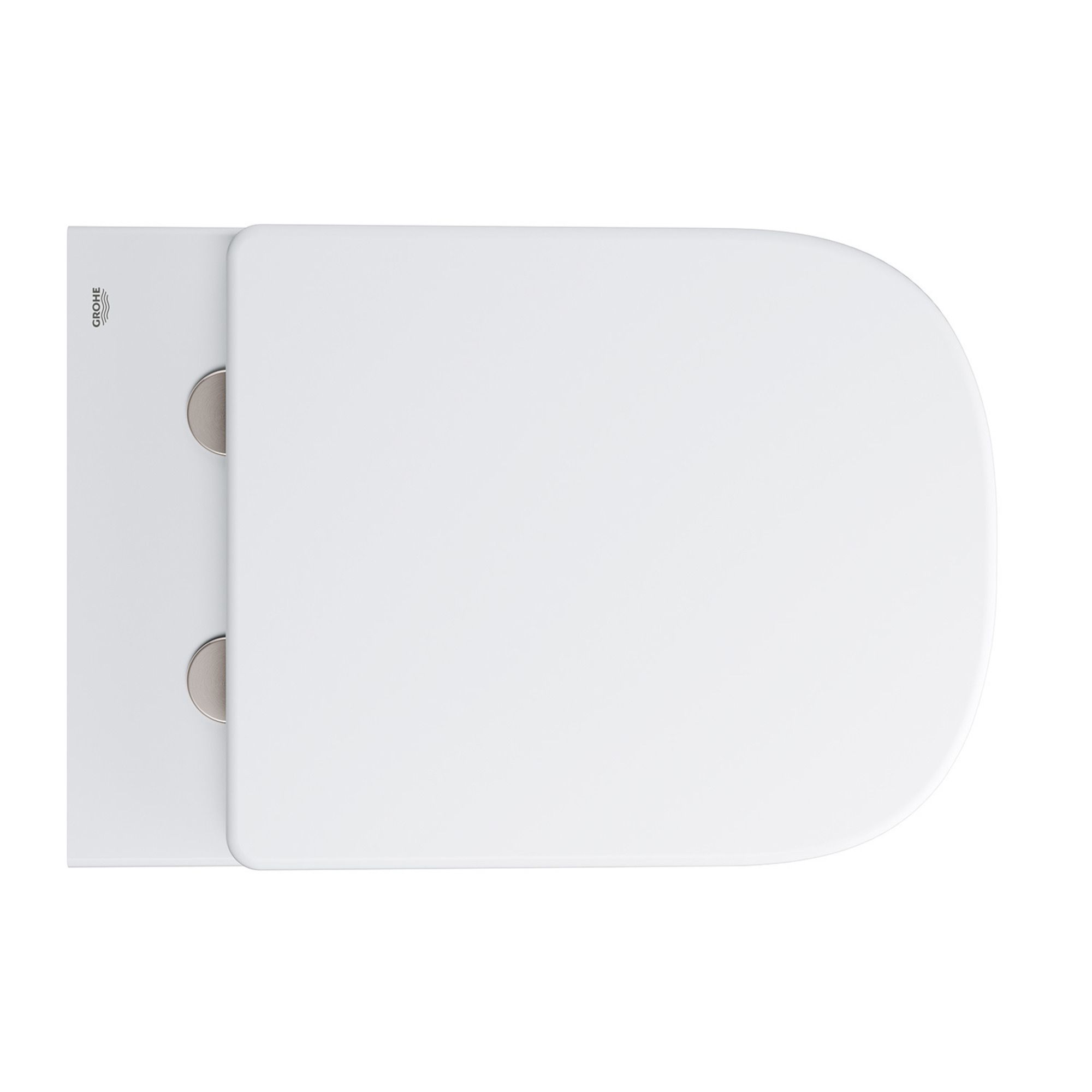 Grohe Euro Alpine White Wall hung Toilet & cistern with Soft close seat