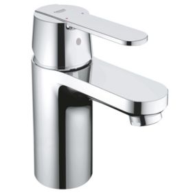 Grohe Get Chrome effect Deck-mounted Manual Basin Mono mixer Tap