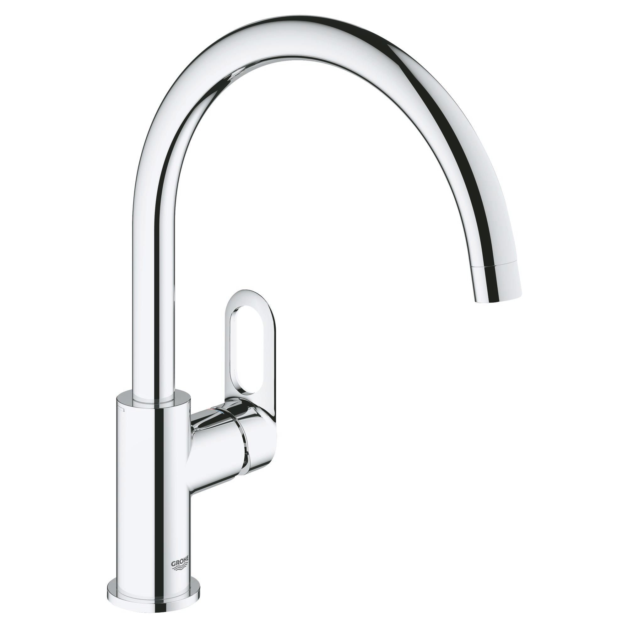 Grohe Start loop Chrome effect Kitchen Monobloc Tap | Tradepoint