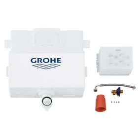 Grohe White Concealed Dual Cistern (H)455mm (W)41.5cm (D)14cm