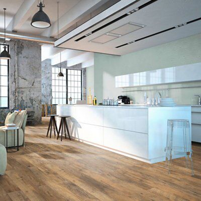 Guarcino Oak effect Laminate Flooring Sample
