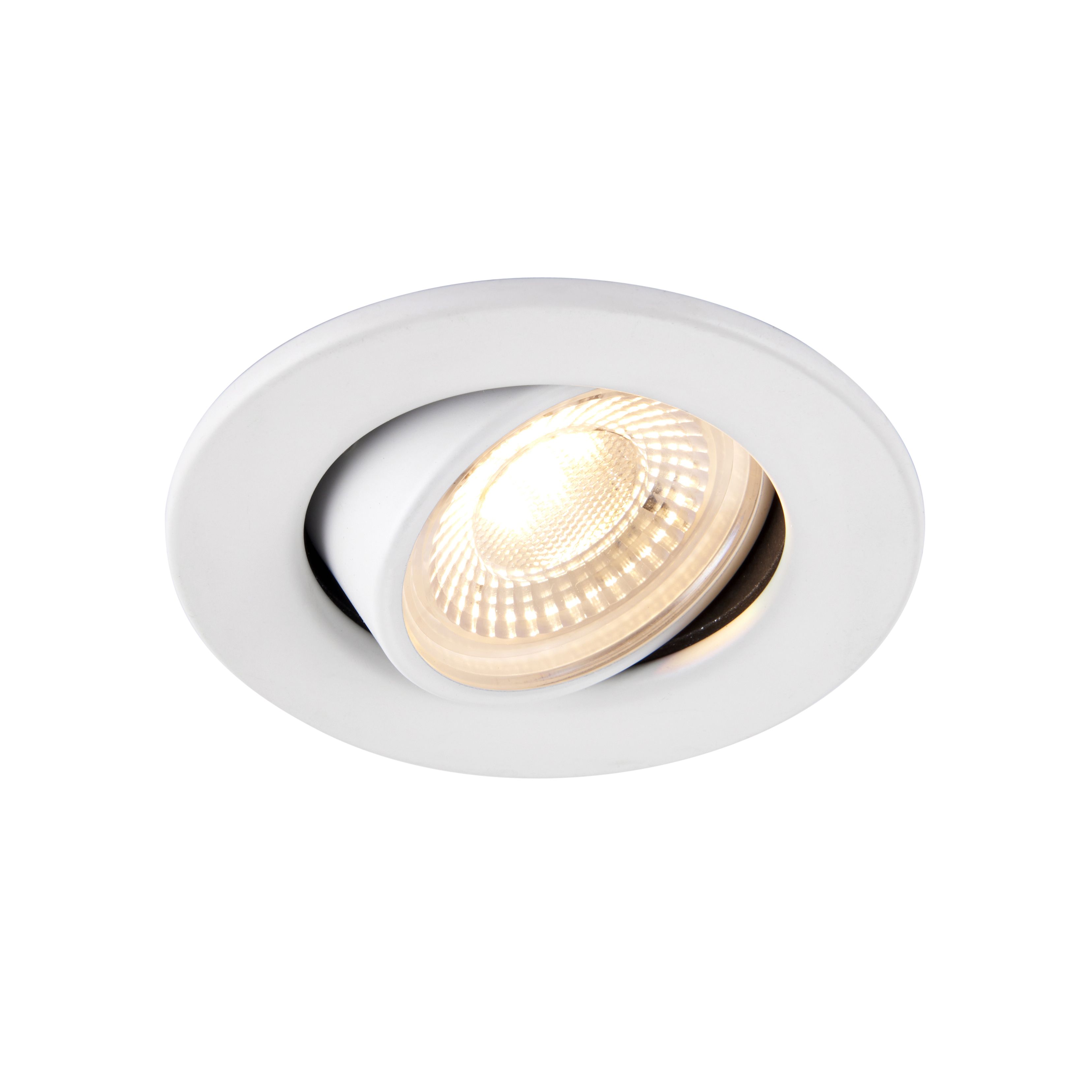 GuardECO White Adjustable LED Warm white Downlight 6W IP20