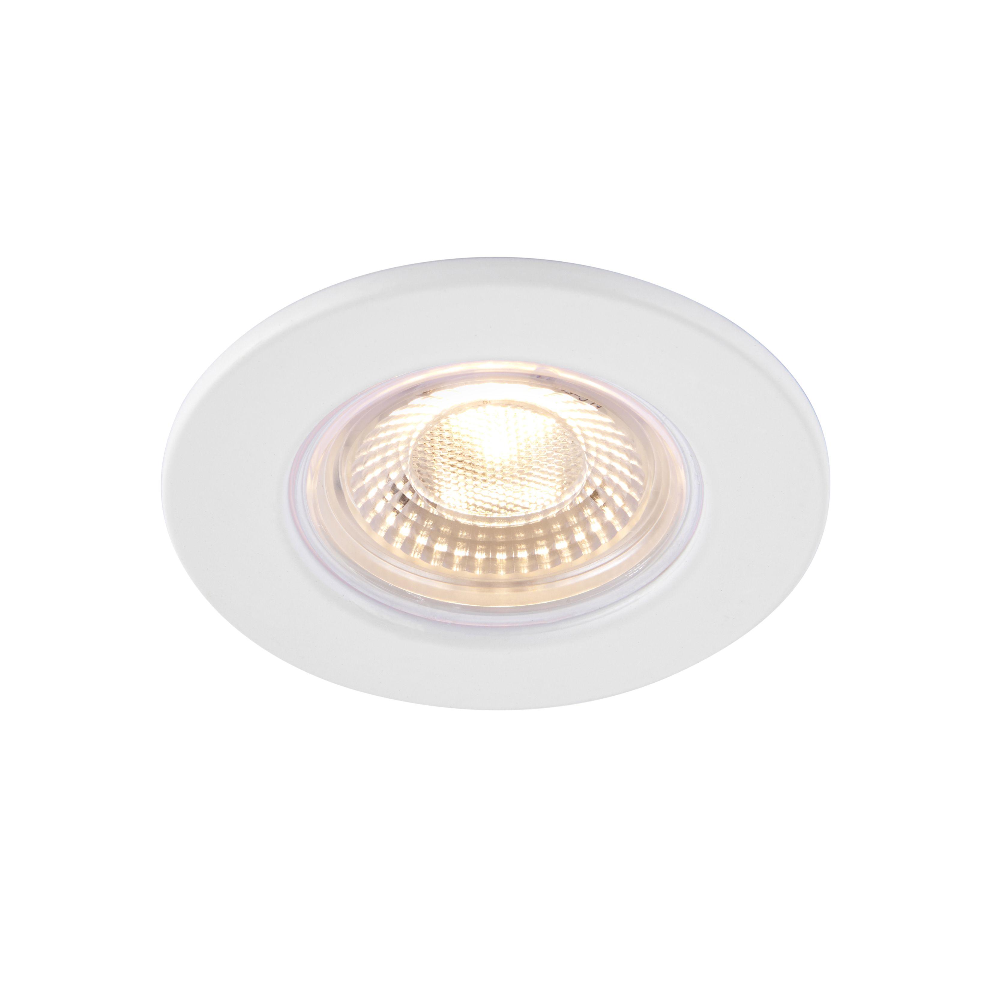 GuardECO White Non-adjustable LED Warm white Downlight 6W IP65
