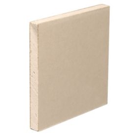 Gyproc Standard Square edge Plasterboard, (L)1.8m (W)0.9m (T)9.5mm