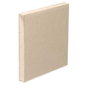 Gyproc Standard Square edge Plasterboard, (L)2.4m (W)1.2m (T)12.5mm